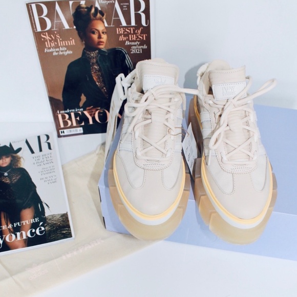 ADIDAS Super Sleek Chunky Beyonce Ivy Park Halls of Ivy Beige - Picture 2 of 6